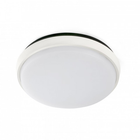 Plafonnier de jardin blanc mera