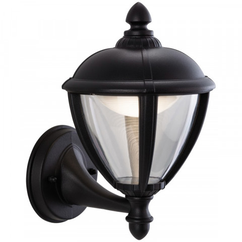 Applique unite led, haut, noir