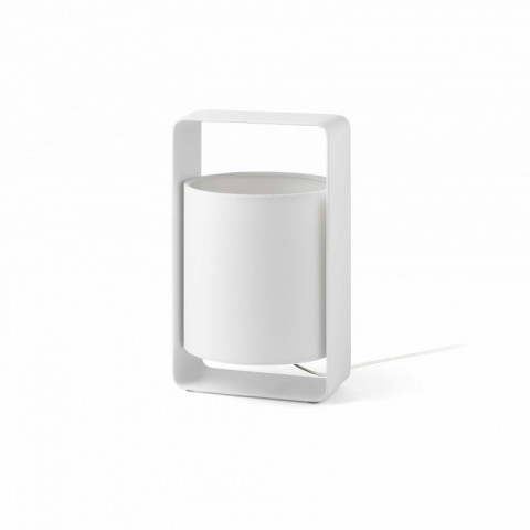 Lampe de table blanche lula h27 cm 1 ampoule