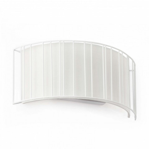 Aplique murale blanche linda 2 ampoules