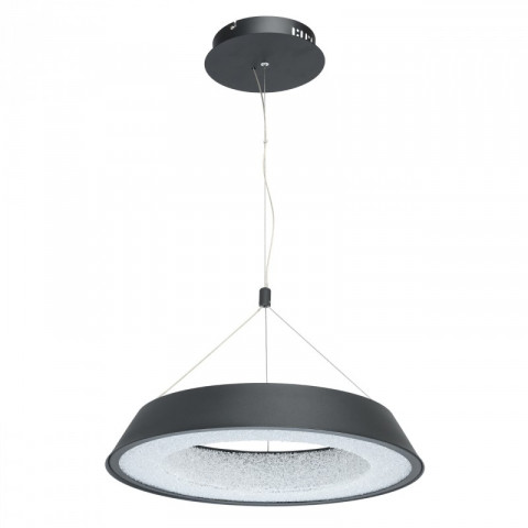 Suspension noire techno   132 cm