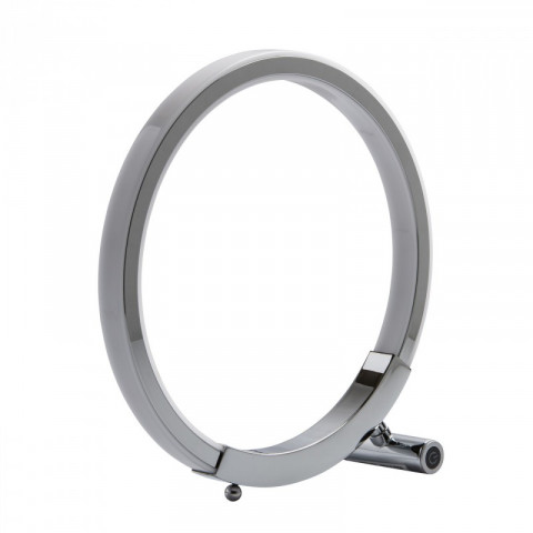 Lampe de table chromée megapolis 1 ampoule 30 cm
