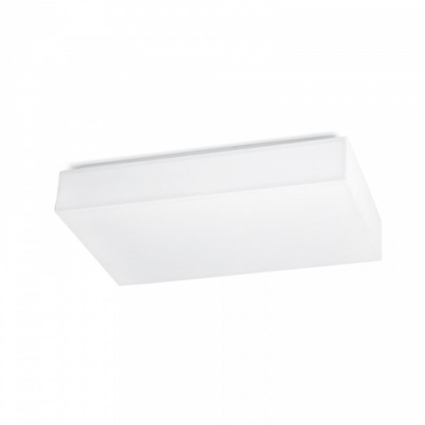 Plafonnier blanc silk h7