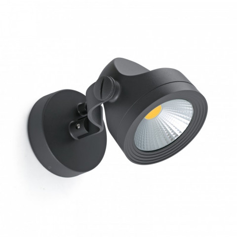 Projecteur de jardin gris foncé alfa