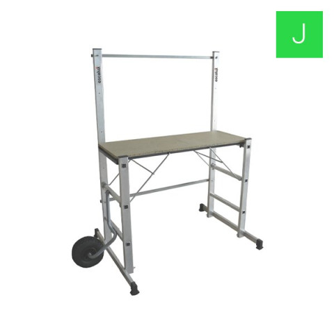 Echafaudage Hortus 90 - Hauteur de travail 2m89 - Escalux - V18074