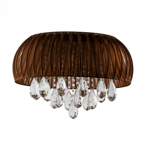 Plafonnier chromé elegance 9 ampoules 32 cm