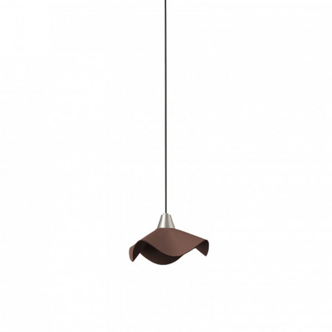 Suspension cuir marron helga