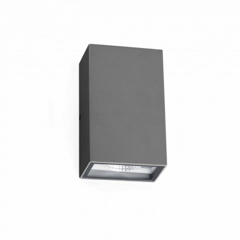 Aplique murale de jardin gris fonce ling