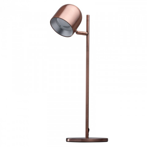 Lampe de table cuivre loft 1 ampoule 45.5 cm