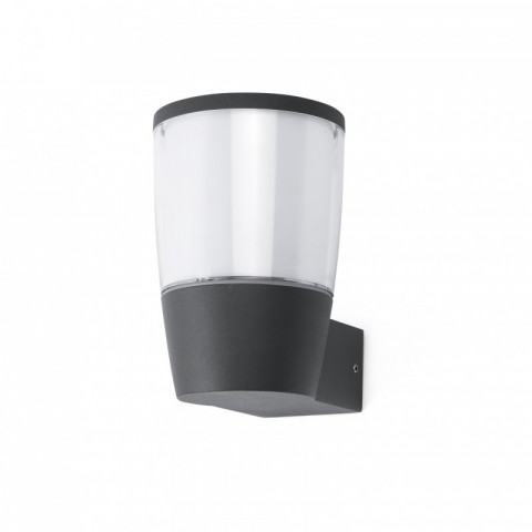 Aplique murale de jardin gris foncé roy 1 ampoule
