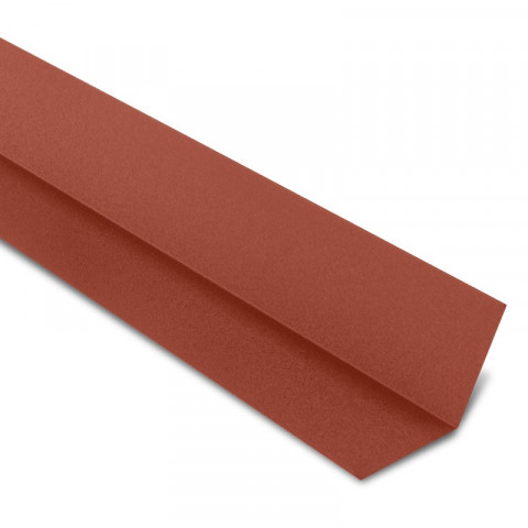 Faîtière plate contre mur 2100mm pour panneau imitation tuiles - iris® - Coloris au choix