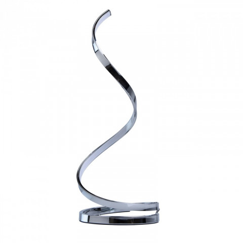 Lampe de table chromée techno 1 ampoule 57 cm
