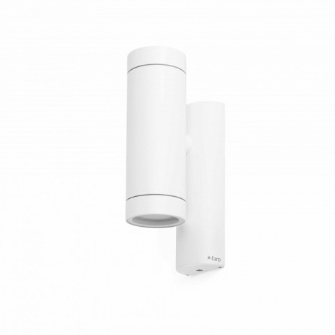 Aplique murale de jardin blanche steps 2 ampoules