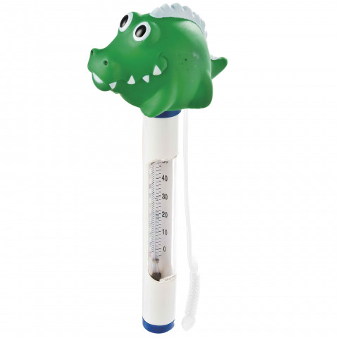 Thermomètre figurine animaux de piscine