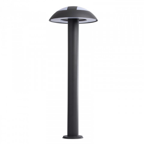 Lampadaire noir street 1 ampoule 70 cm