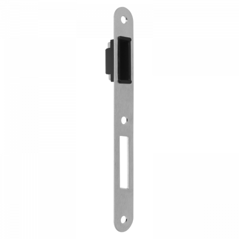 Gâche magnétique plate 175x20x1,4xmm gris vernis