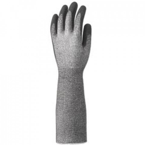 Gant anti-coupure avec manchette eurotechnique 6870 (lot de 12 paires de gants) - Taille au choix
