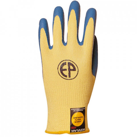 Gants anticoupure kevlar enduit latex eurotechnique 3880 (lot de 12 paires de gants) - Taille au choix