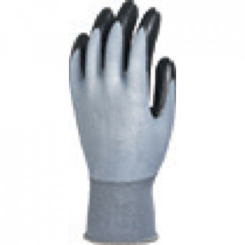 Gants de travail précision enduit nitrile eurotechnique 6260 (lot de 10 paires de gants) - Taille au choix