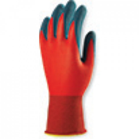 Gants de travail précison nylon latex eurotechnique 1laar (lot de 12 paires de gants) - Taille au choix