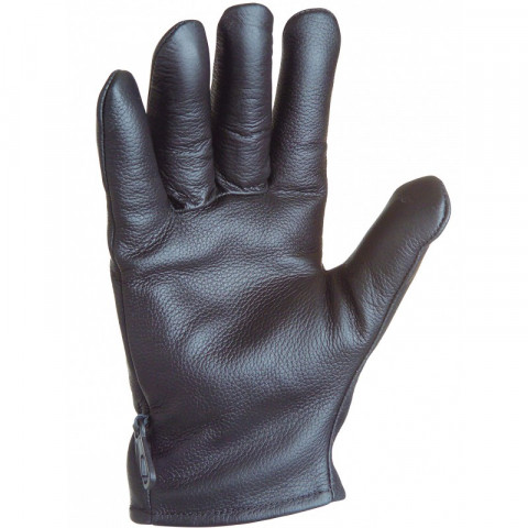 Gant hydrofuge anti froid singer cuir fleur de bovin noire entièrement doublée thinsulate - Taille au choix