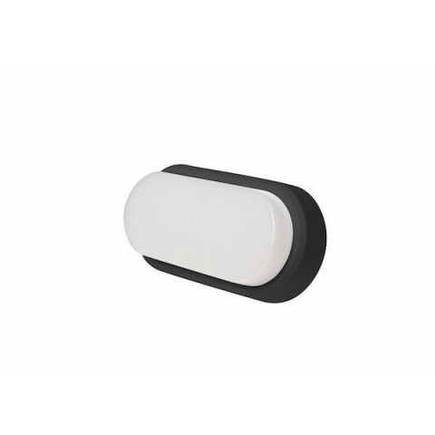 Hublot led 12 watt (eq. 100 watt) - couleur - blanc chaud 3000°k, forme - ovale