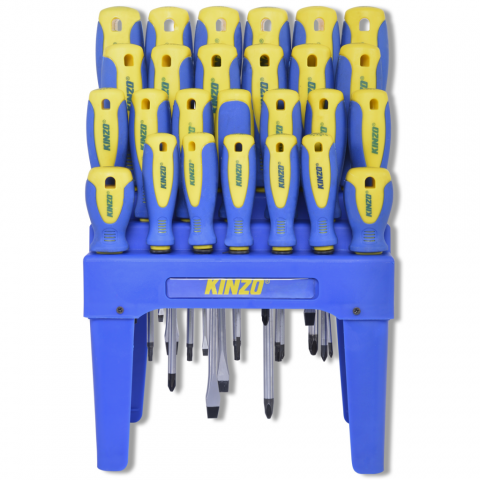 Kinzo Jeu de tournevis KINZO 26 pcs