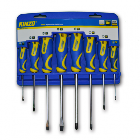Kinzo KINZO 8 Tournevis et Porte tournevis