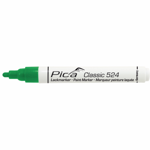 Pica classic marqueur industriel à peinture 2- 4 mm rond vert
