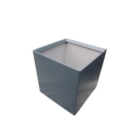 Boite à eau alu 200x200x210 - RAL 7016 Gris Anthracite
