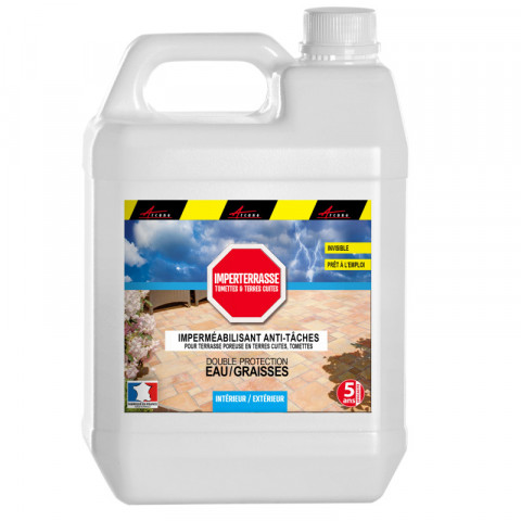 arcane industries hydrofuge impermeabilisant sol terre cuite et tomette anti taches incolore contenance au choix distriartisan