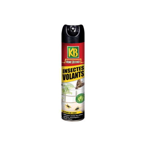 Insecticide pour insectes volants kb home defense - aérosol 400ml