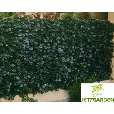 Rouleau haie artificielle jet7garden 1x3m - feuillages duo