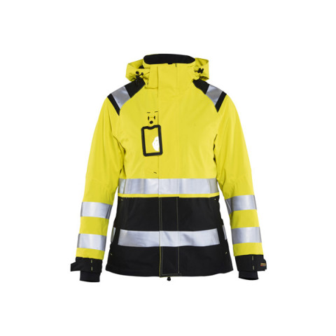 Veste hardshell femme imperméable haute-visibilité - 49041987