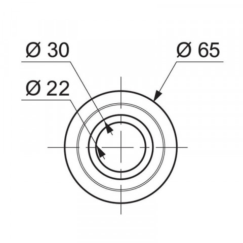 Wirquin - Joint de clapet standard m25 pour mécanisme de chasse d