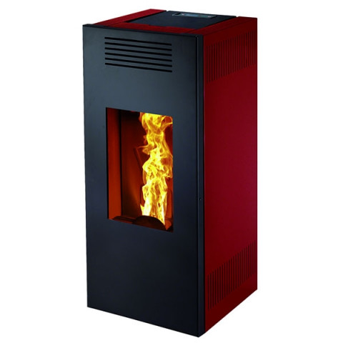 Poele a granulés rubia lp6 rouge