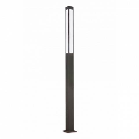 Lampadaire de jardin gris foncé cartago 3 ampoules