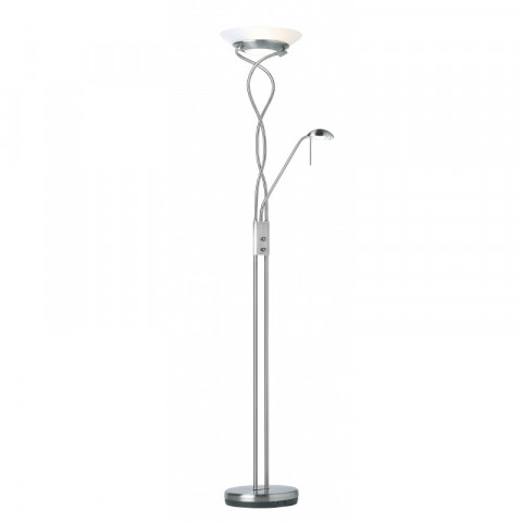 Lampadaire monaco avec liseuse - Coloris au choix