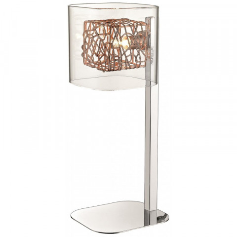 Lampe de table cuivre nottingham 1 lumières