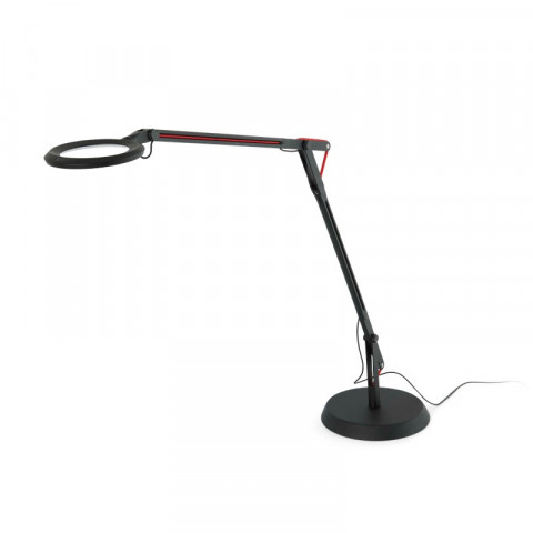 Lampe de table noire halo