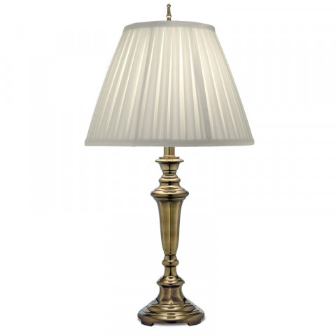 Lampe roosevelt, avec abat-jour perle