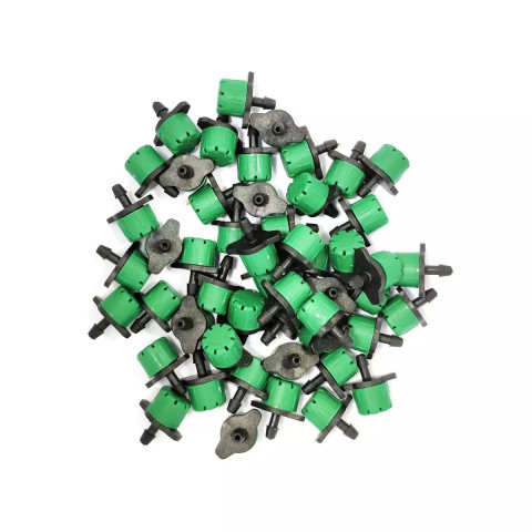 Lot de 50 goutteurs couleur vert