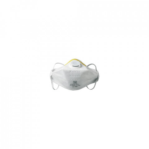 Masque respiratoire pliable à usage unique avec valve sup air ffp1 d sl (boîte de 20 masques)