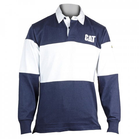 Caterpillar c1620530 - polo de rugby à manches longues - homme