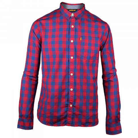 Caterpillar c2611090 elevate - chemise à carreaux à manches longues - homme