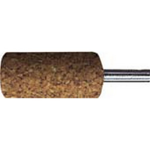 Meule sur tige cylindrique ZY, Type : ZY 1020, Ø x hauteur 10 x 20 mm, Taille de grains 46, Type de grain : AN, Vitesse maxi. : 95400 tr/mn