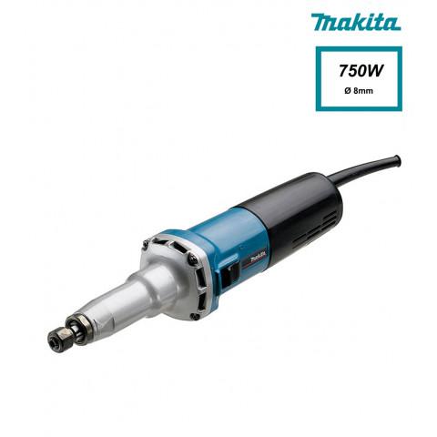 Meuleuse droite diamètre 8mm makita gd0800c