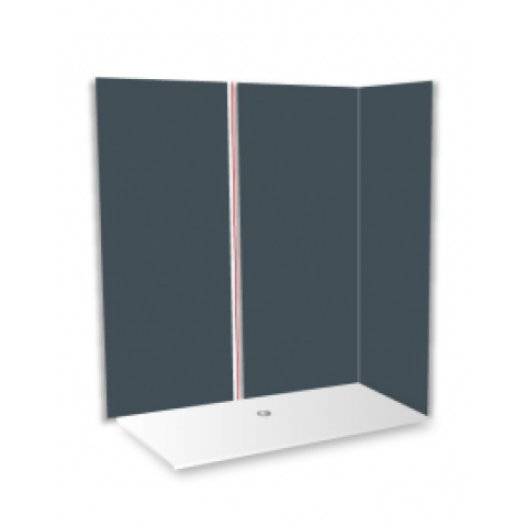 Pack extension droit 1p h2000 x l900 + profilés - couleurs aux choix