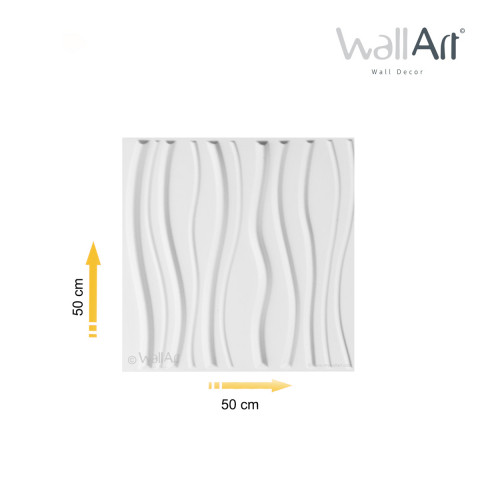 Panneau mural 3d wallart sands 3m2