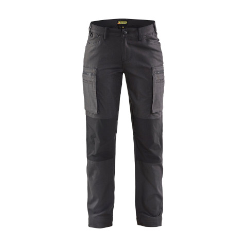 Pantalon maintenance coton stretch femme 71591146 - Taille au choix